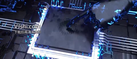 超震撼科技峰会片头企业模板