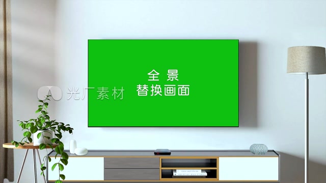 电视机屏幕播放视频模板