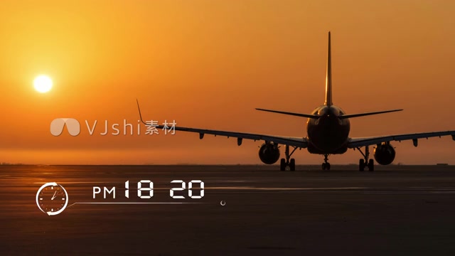 『原创』日期时间地点字幕动画