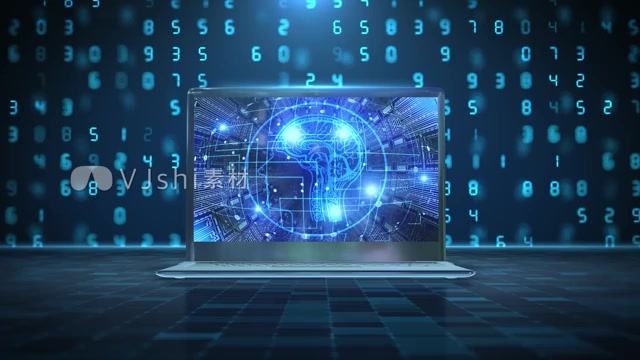 超高端企业科技大数据云计算平台特效