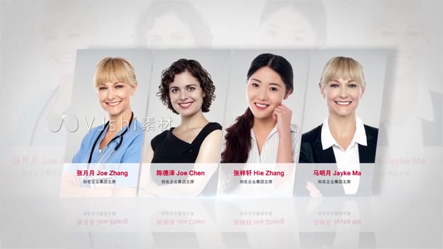 企业多人物介绍