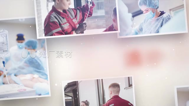 大气简洁温馨相册公益照片展示模板