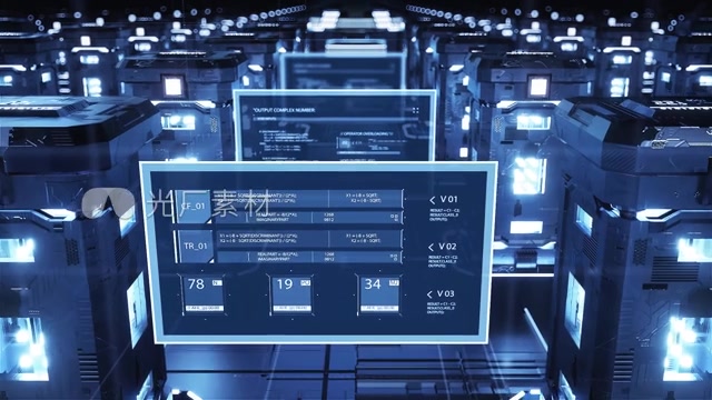 科技芯片智能大数据片头(送成品)