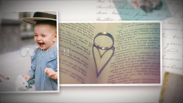 温馨多图青春回忆双图电子相册