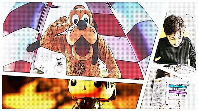 漫画分屏切换模板