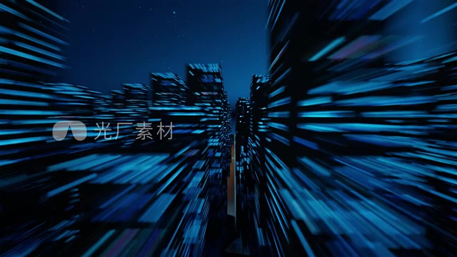 科技公安智慧警察大数据城市片头