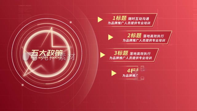 红色党政科技分类