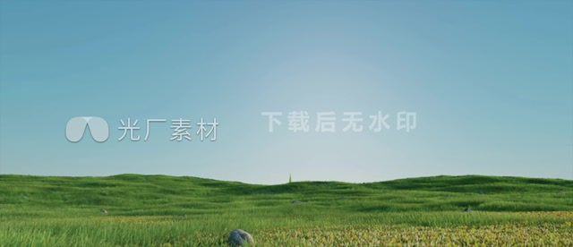 生机勃勃大树生长环保延时摄影动画