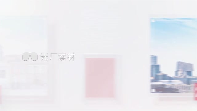 红色简洁明亮图文展示包装