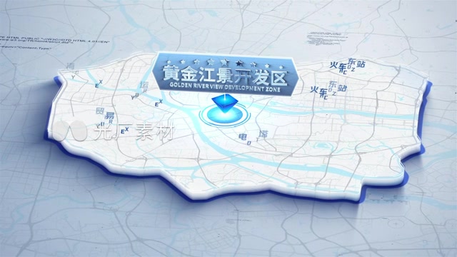 项目区位地图功能点线路展示