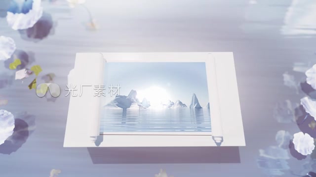 水墨明亮中国风水墨图文