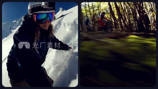 丝滑分屏动态图文展示