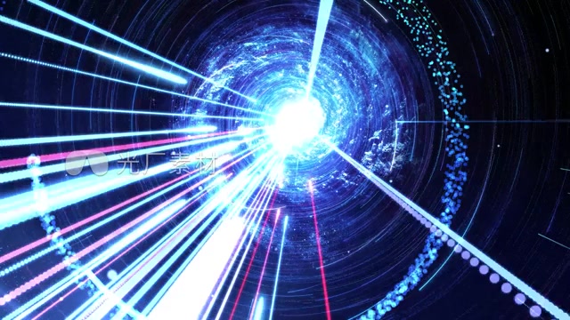 震撼光线倒计时开场启动