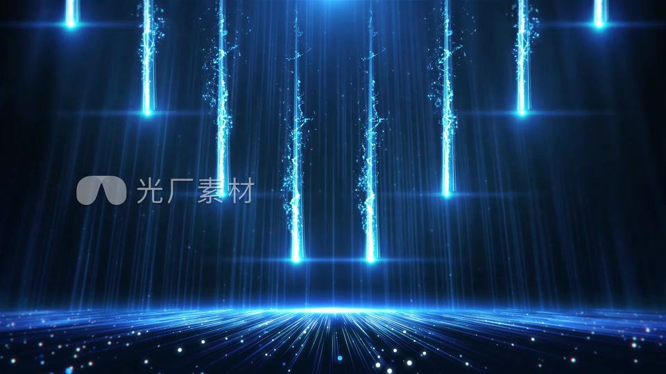 【蓝色】手掌启动开幕仪式