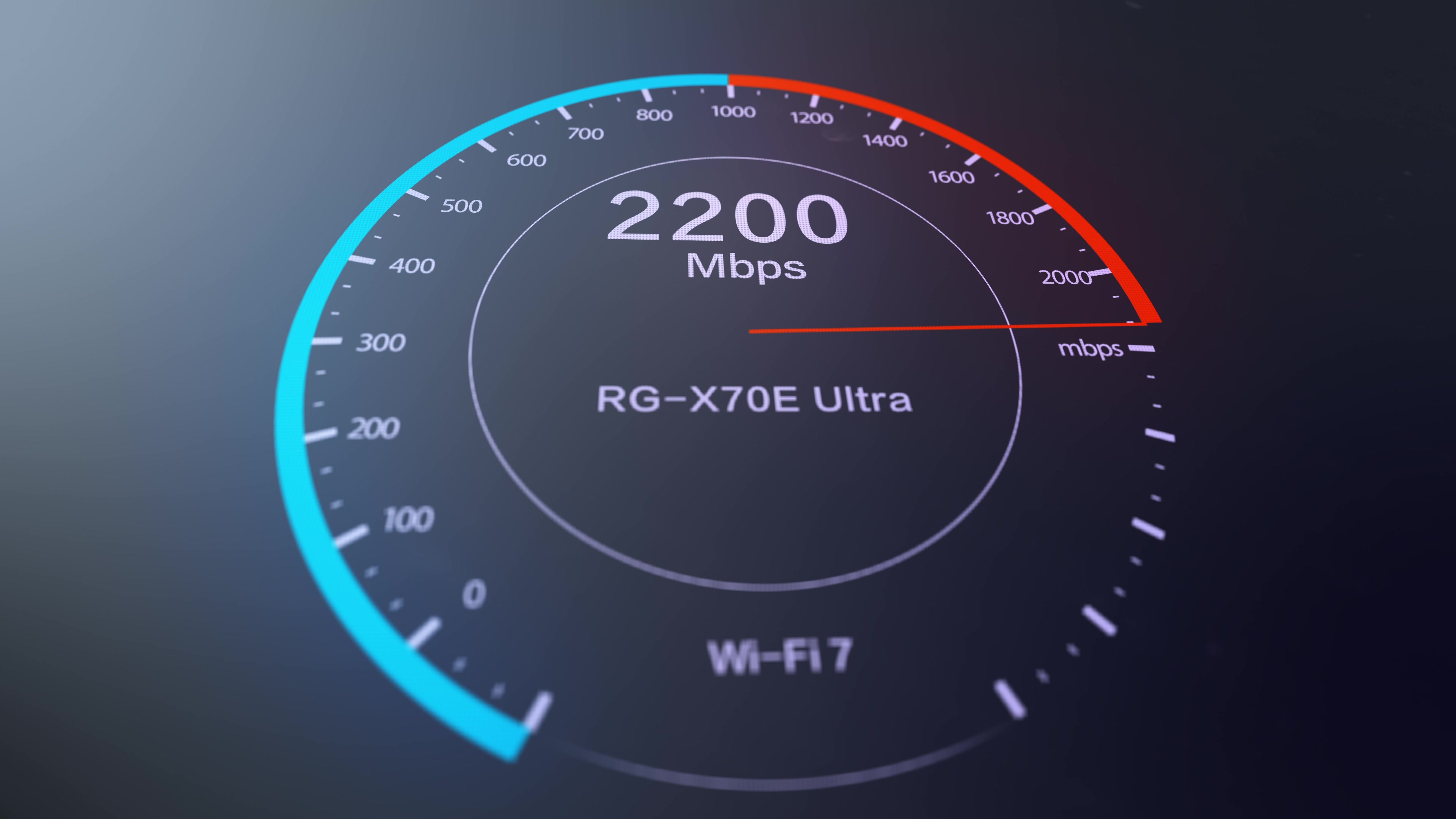 模板网速仪表盘