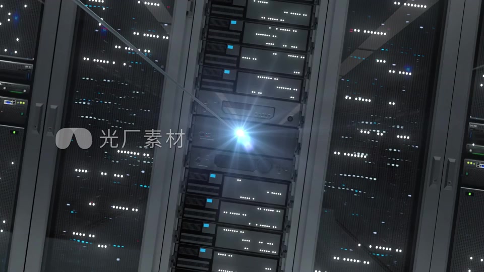 数据中心大数据服务器机房